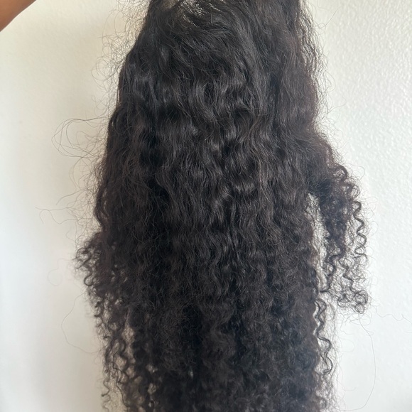 Curly Black Hair wig - Picture 3 of 9